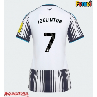 Newcastle United Joelinton #7 Tricou Fotbal Replică 2026-27 Femei Acasa